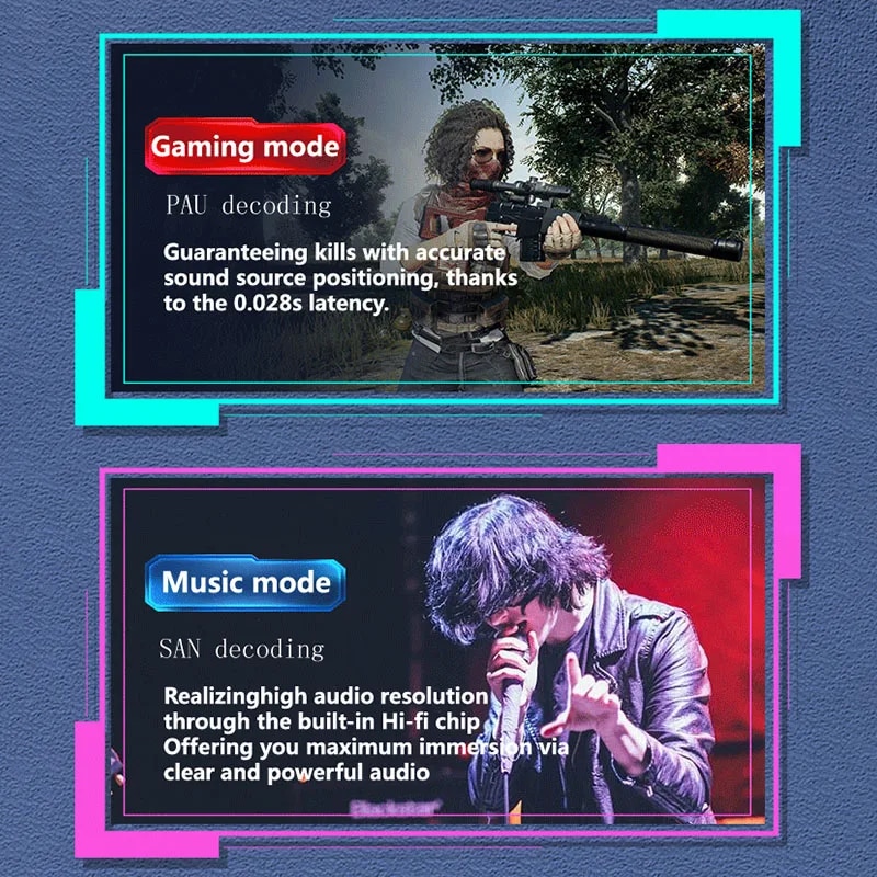 X15 TWS Wireless Earphone 5.3 bluetooth Headphone 65ms Low Latency Earbud Esport Gaming Headset Gamer with Mic For xiaomi iphone