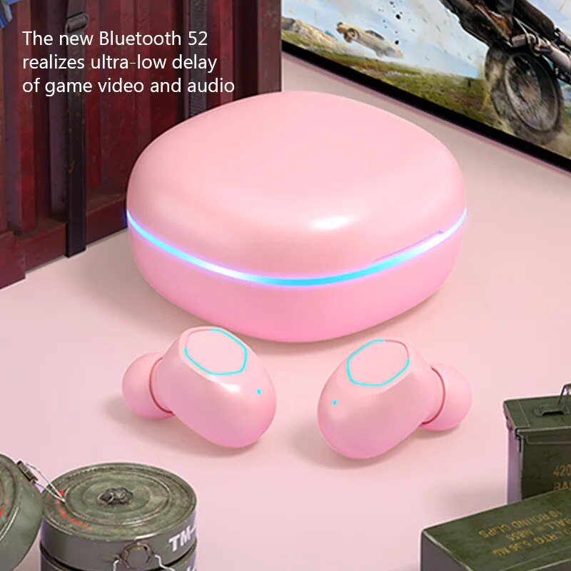 TWS M13  Wireless Earbud Bluetooth 5.2 Earphone In Ear HiFi Stereo Earphone With Mic Waterproof Earplugs Bass Music Headset