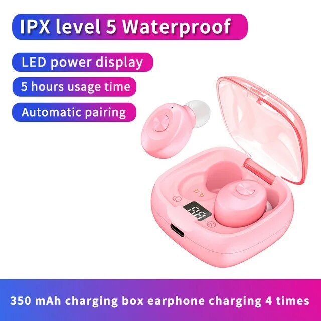 XG8 TWS Digital 5.2 Bluetooth Wireless Headset Sports Headset Touch Mini Wireless Bluetooth Headset Noise Reduction Earbuds